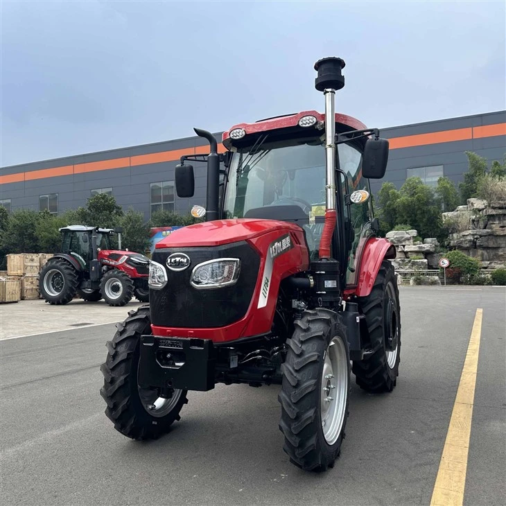 75HP Compacto Diesel Tractor Agricultural Machinery Tractor Chinese Farm Wheeled Tractor factory