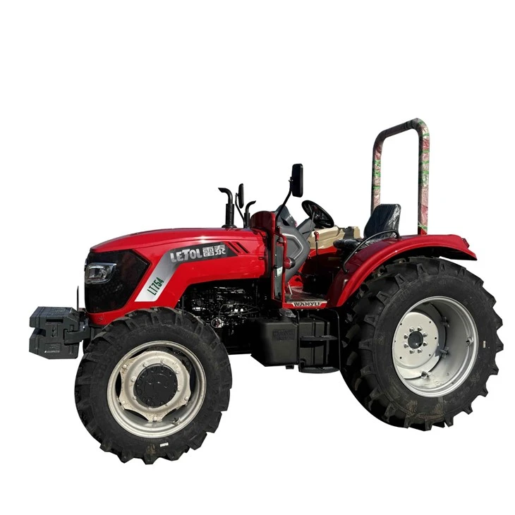 Best Price 75hp Agriculture Farm Machinery Tractor For Orchard Greenhouse Tractor 4wd manufacturers