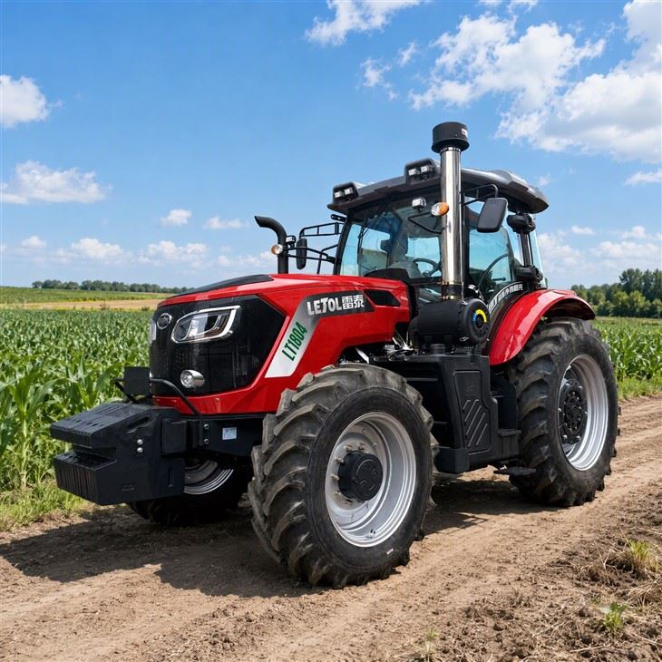 CE Certified LETOL 180HP Farm Tractor Reliable Six-Cylinder Diesel Engine Heavy Farm Equipment For Worldwide Wholesale