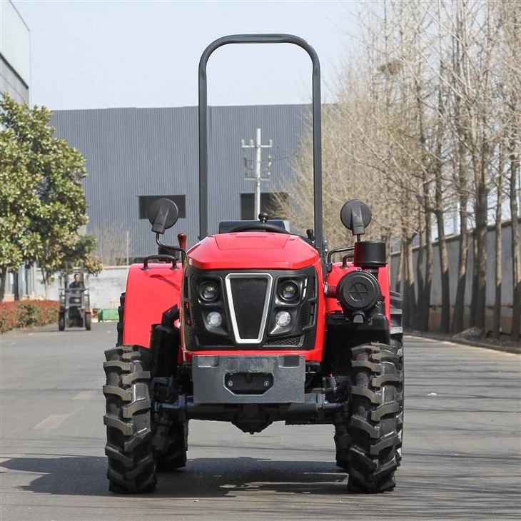 Comfortable Operation Tractor Mounted Grass Cutting Machine 4wd Tractor With Loader For Sale suppliers