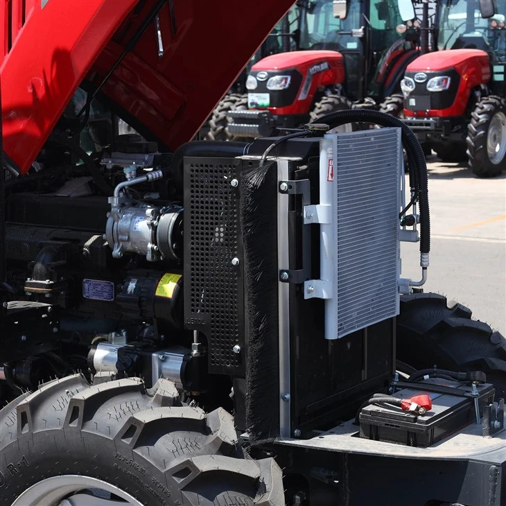 Diesel Farm Tractor Compact Mini Agricultural Tractor Easy To Operate Wheel Tractor price