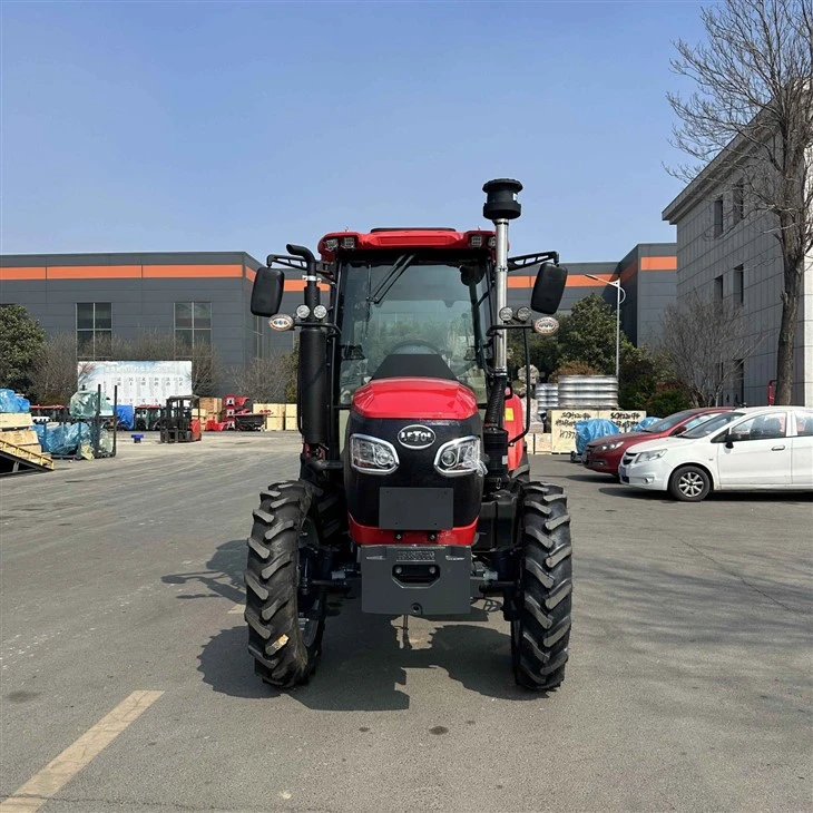 Durable 80HP 90HP 4x4 Tractor With For Vineyard Chinese Small Garden Tractors Compact 4x4 Tractor suppliers