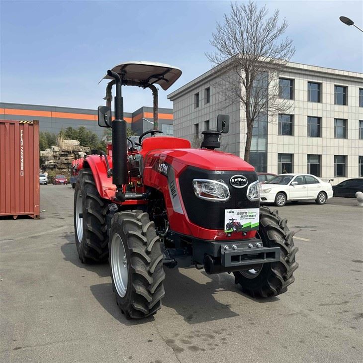 Durable Heavy Duty 90HP Farm Tractors Compact Tractor 4x4 Chinese Garden Tractors Lawn Mower Tractor suppliers