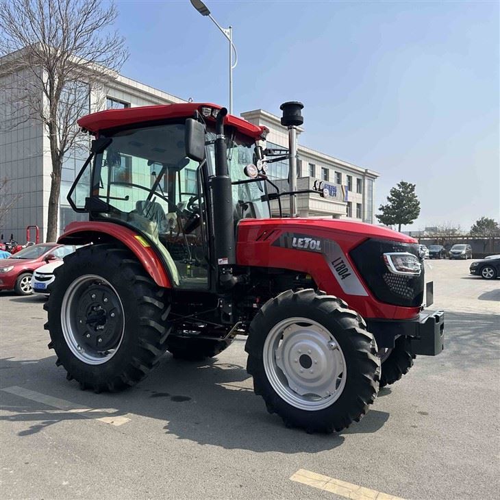Easy To Operate Farm Tractors From China 80HP Tractor Agricultura Completo Tractor 4x4 With Cab factory
