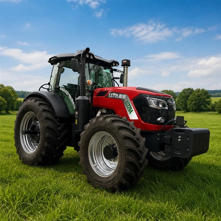 Factory Direct 220HP 4WD Wheel Tractor Agricultural Machinery Reliable Features Gearbox Pump Engine Motor Core For Farm Land Use