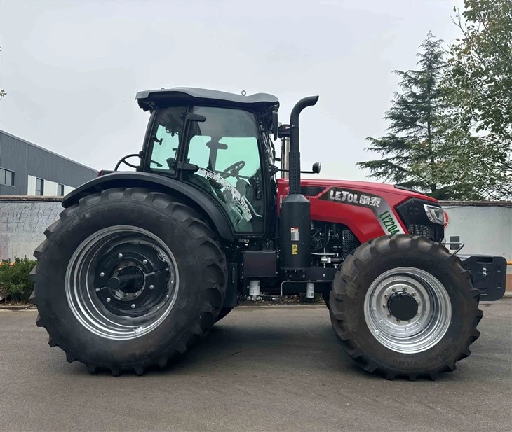 Factory Direct 220HP 4WD Wheel Tractor Agricultural Machinery Reliable Features Gearbox Pump Engine Motor Core For Farm Land Use high quality