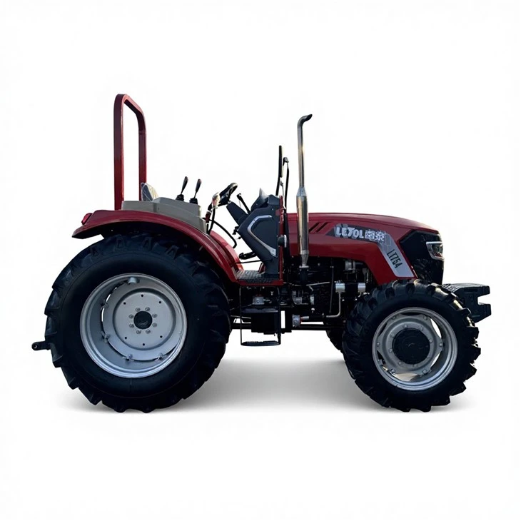 Factory Direct Sale 75hp Agricultural Machinery 4 Wheel Tractor Multifunctional Farm Tractor manufacturers
