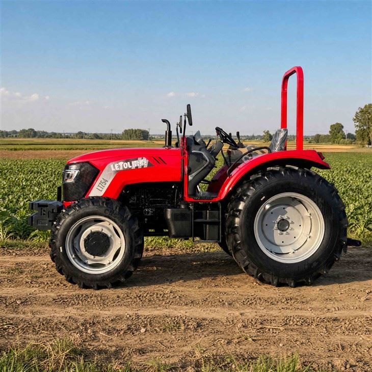Factory Direct Sale 75hp Agricultural Machinery 4 Wheel Tractor Multifunctional Farm Tractor