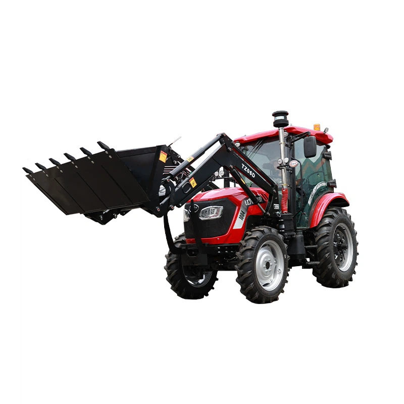 product-1-1 Front Loader Equipped 100 Horsepower Tractor