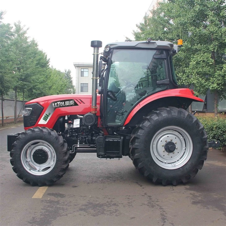 High Power High Quality 4x4 90HP 100HP Compact High Efficient Fiels Farm Agricultural Tractors With CE Factory Directly Supply price
