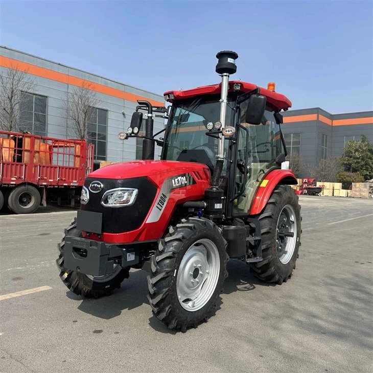 High Reliability Agriculture 80HP 90HP Diesel Tractor Lawn Tractor Riding Mower 4x4 Wheel Tractor best
