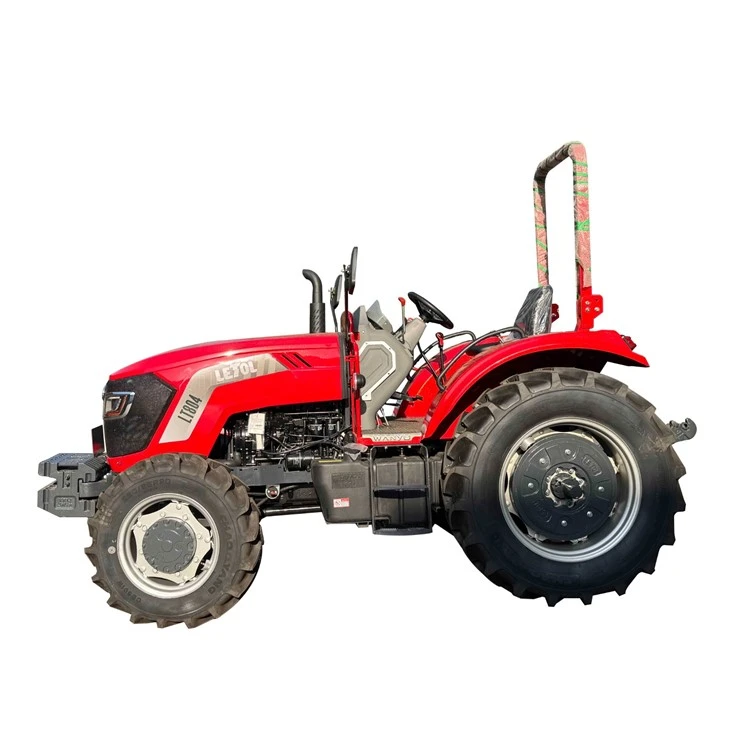 High Work Efficiency 80HP Tractor Machine Agricultural Grass Cutting Tractor Compact Tractor 4x4 suppliers