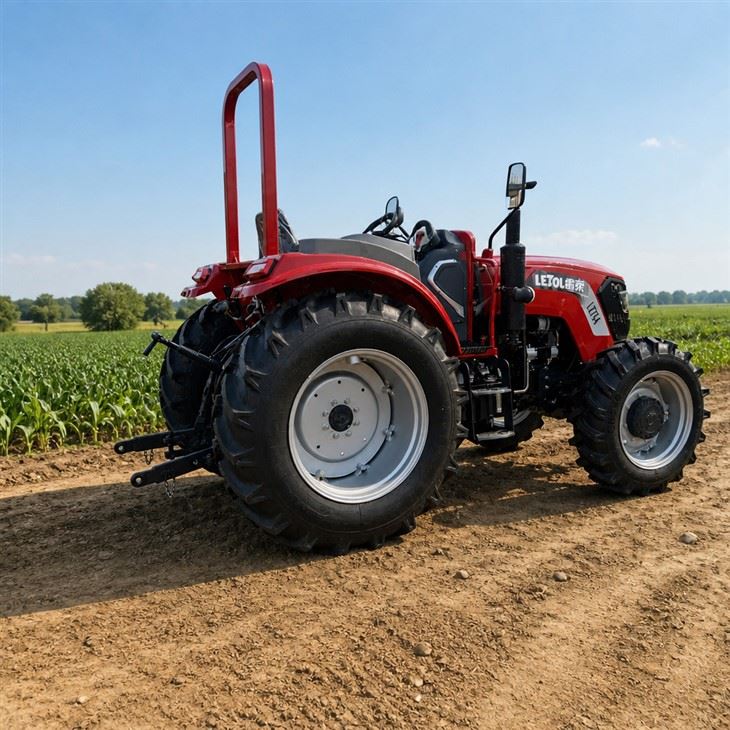 Hot Sale Tractor For Orchard Diesel Farm Garden Tractor 75HP 4x4 Agricultural Machine Tractor