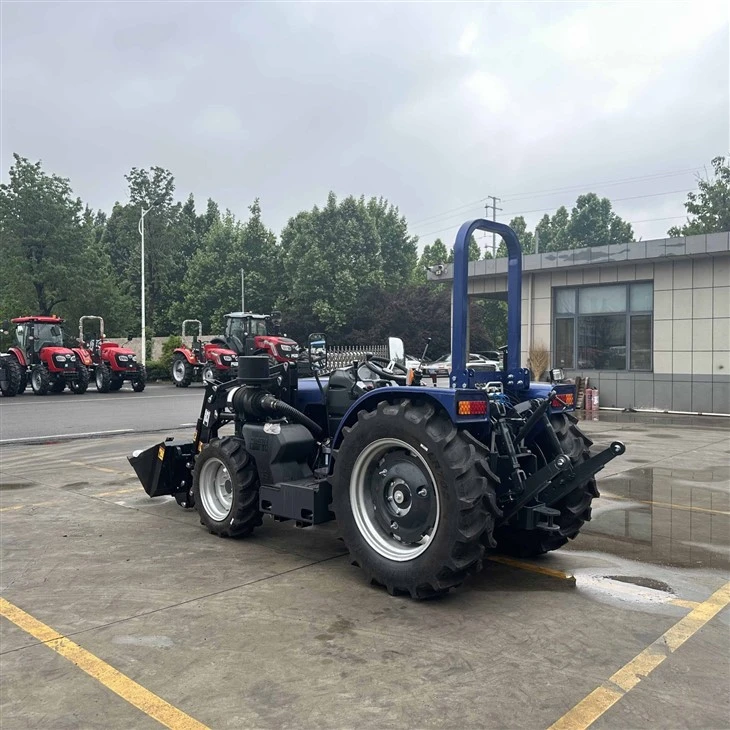 Limited Time Offer Compact Tractor 75HP Chinese Small Garden Tractors Orchard Tractor Lawn Mower 4x4 For Sale high quality