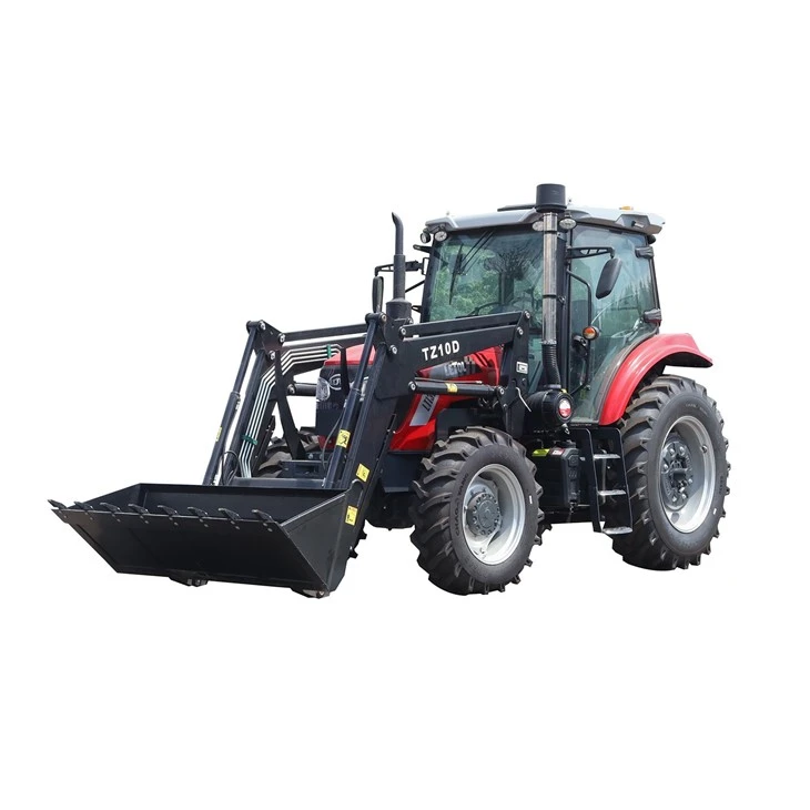 Low Fuel Consumption Compact 4x4 Tractor Four-wheel Drive Agricultural Tractor 4wd Greenhouse Tractor best