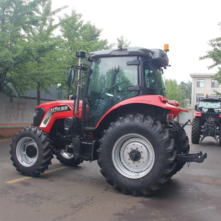 Powerful Chinese Garden Tractors 100HP Tractor 4x4 Diesel Agricultural Machinery Tractor price