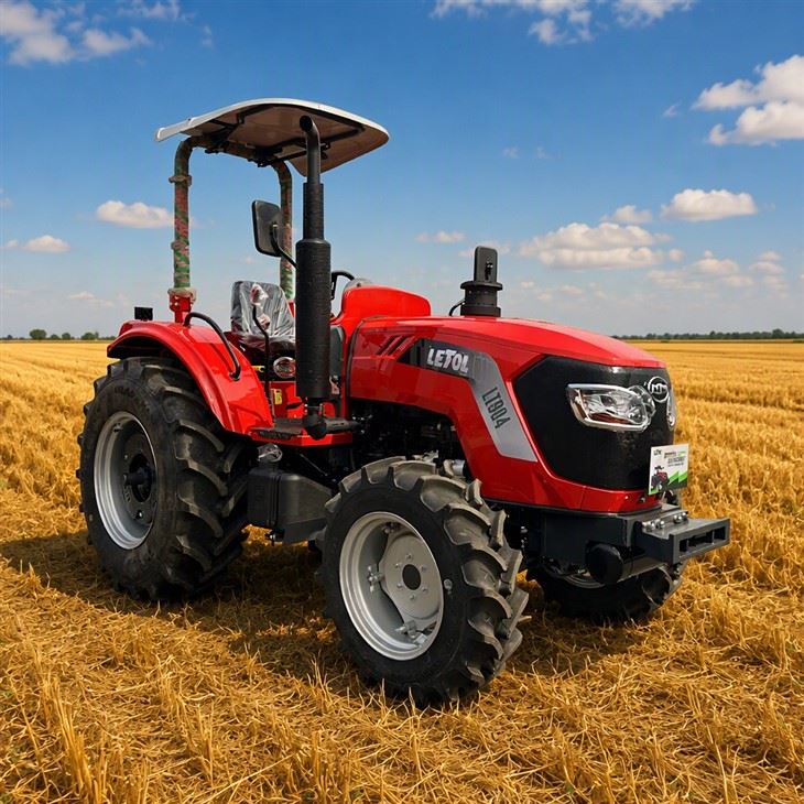 Rotary Tiller Tractor 90hp 4WD Farming Equipment Agricultural Machinery Tractor Garden Greenhouse Sale