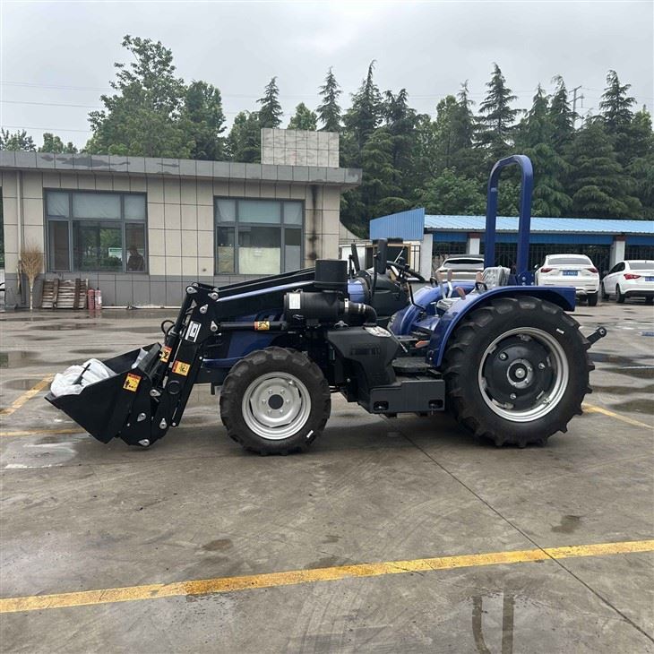 Selling Fast 75 HP Garden Tractor Lawn Mower Tracteur Agricole Tractor With Mower Deck factory