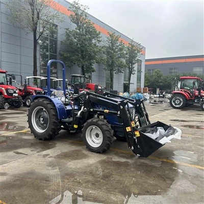 Farm Working Essential Agricultural Machinery Farm Mini Tractor 75HP 4X4 Wheel Tractor